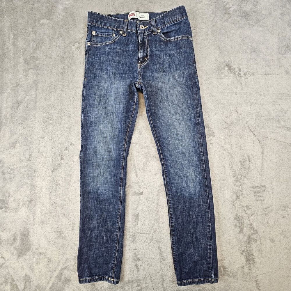Levi's 510 Jeans Girls 18 Reg 28x28* Blue Skinny Denim‎ Casual Comfort Stretch